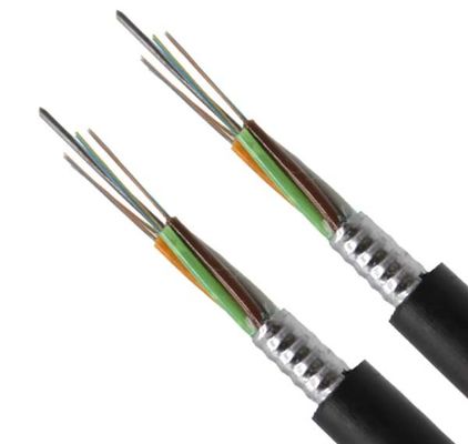 GYTS Direct Buried Armored Fiber Optic Cable 48 Core For Outdoor
